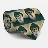 Saint Charbel Portrait Krawatte (Gerollt)