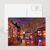 Saint-Charles City Landschaft Ölgemälde Postkarte (Vorne/Hinten)