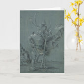 Saint Christopher, 1510 Karte (Gelbe Blume)