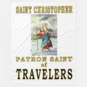SAINT CHRISTOPHER FLEECEDECKE (Vorderseite)