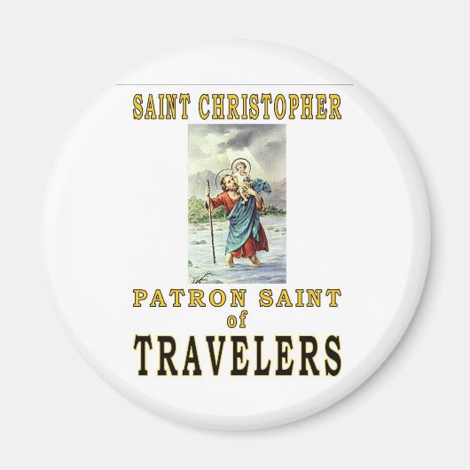 SAINT CHRISTOPHER MAGNET (Vorne)