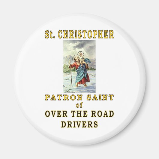 SAINT CHRISTOPHER MAGNET (Vorne)