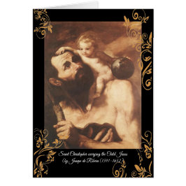 Saint Christopher mit dem Kinderchristen