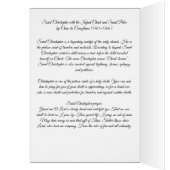 Saint Christopher mit dem Säugling Christus (Innen (Links))