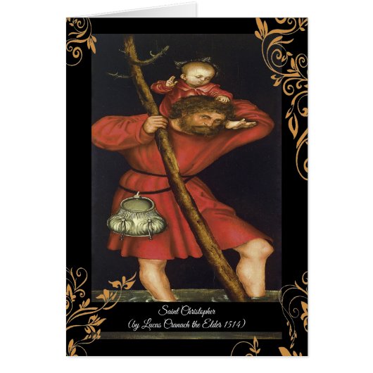 Saint Christopher mit dem Säugling Christus (Vorne)