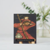 Saint Christopher mit dem Säugling Christus Postkarte (Stehend Vorderseite)
