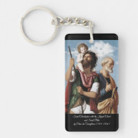 Saint Christopher mit dem Säugling Christus