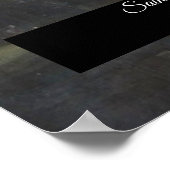 Saint Christopher mit Säugling Christ Poster (Ecke)