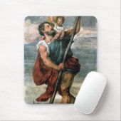 Saint Christopher Mousepad (Mit Mouse)