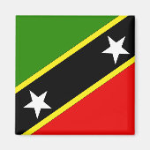 Saint Christopher Nevis Flag Magnet (Vorne)