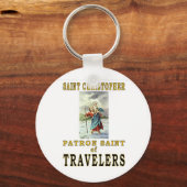 SAINT CHRISTOPHER SCHLÜSSELANHÄNGER (Vorderseite)