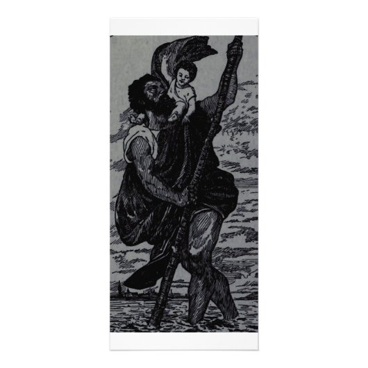 Saint Christopher von Tizian Werbekarte (Vorne)