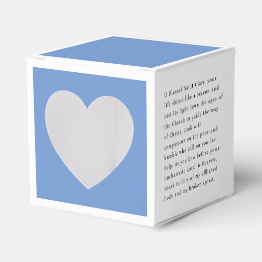 Saint Clare Assisi Card Geschenkschachtel (Vorderseite)