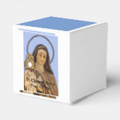 Saint Clare Assisi Card Geschenkschachtel (Rückseite)