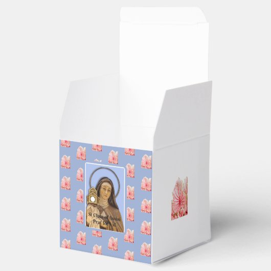 Saint Clare Assisi Geschenkschachtel (Geöffnet)
