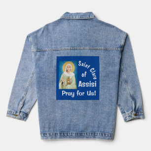 Saint Clare Assisi Jeansjacke