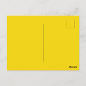 Saint Clare Assisi Poster Postkarte (Rückseite)