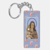 Saint Clare Assisi Schlüsselanhänger (Vorderseite links)