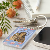 Saint Clare Assisi Schlüsselanhänger (Vorderseite rechts)