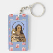 Saint Clare Assisi Schlüsselanhänger (Rückseite)