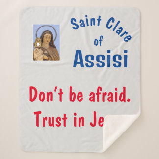 Saint Clare Assisi Sherpadecke