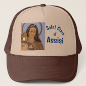 Saint Clare Assisi Truckerkappe (Vorderseite)