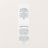 Saint Clare of Assisi Prayer Card (Innenseite Aufgefaltet)