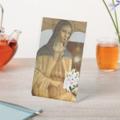 Saint Clare of Assisi Sockelschild (In SItu)