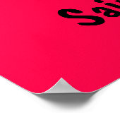 Saint Clare von Assisi Poster (Ecke)