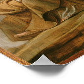 Saint Clare von Assisi Poster (Ecke)