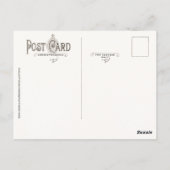 Saint Clare von Assisi Postkarte (Rückseite)