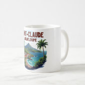 SAINT-CLAUDE GUADELOUPE KAFFEETASSE (VorderseiteRechts)