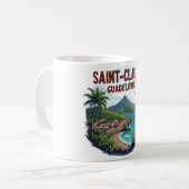 SAINT-CLAUDE GUADELOUPE KAFFEETASSE (Vorderseite Links)