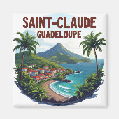 SAINT-CLAUDE GUADELOUPE MAGNET (Vorne)
