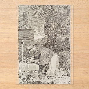 Saint Claude La Colombière Priest und Confessor Acryleinladungen