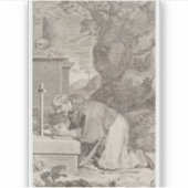 Saint Claude La Colombière Priest und Confessor Aufkleber (Vorderseite)