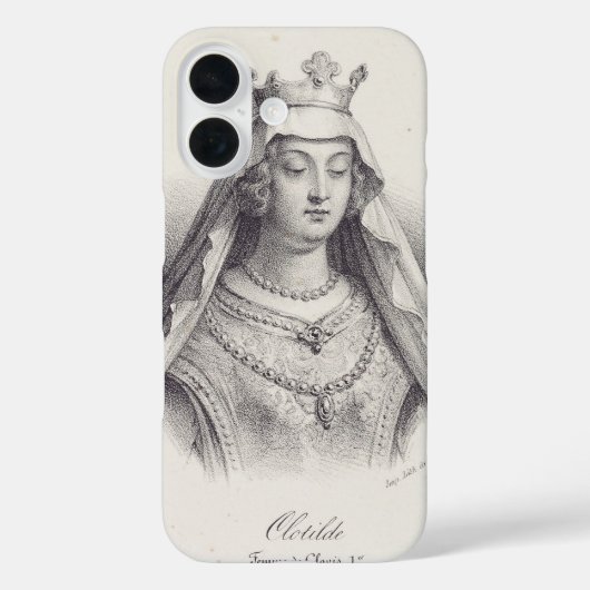 Saint Clotilde zweite Ehefrau von Clovis Case-Mate iPhone Hülle (Rückseite)