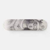 Saint Clotilde zweite Ehefrau von Clovis Skateboard (Horizontal)