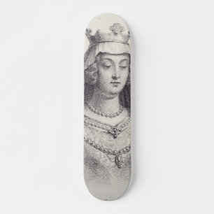 Saint Clotilde zweite Ehefrau von Clovis Skateboard