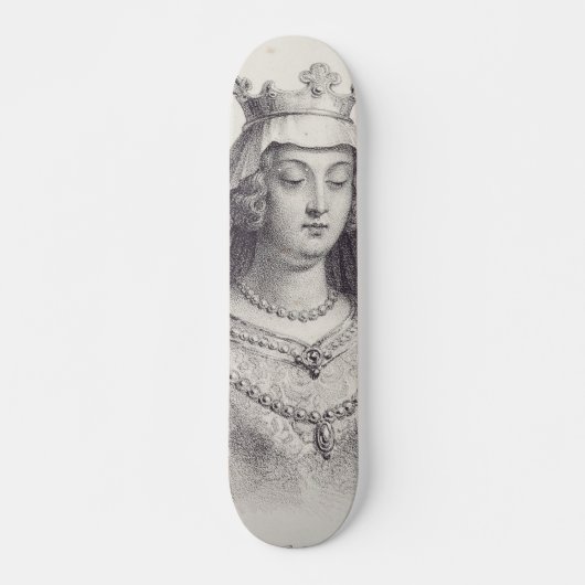 Saint Clotilde zweite Ehefrau von Clovis Skateboard (Vorne)