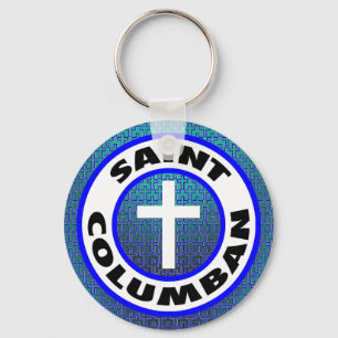 Saint Columban Schlüsselanhänger