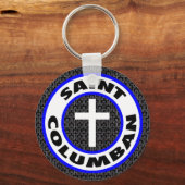 Saint Columban Schlüsselanhänger (Vorderseite)