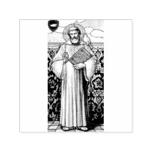 Saint Columbanus, irischer Missionar Permastempel