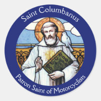 Saint Columbanus Schutzpatron der Motorradfahrer