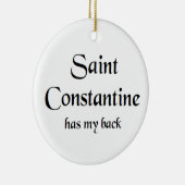 saint constantine coffee mug keramik ornament (Rechts)