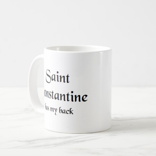 Saint-Constanto-Tasse Kaffeetasse (Vorderseite Links)