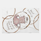 Saint Cuppa Jo Absurdi-tea towel Geschirrtuch (Horizontal)