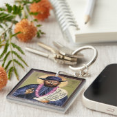 Saint Damien der Leper Schlüsselanhänger (Vorderseite rechts)