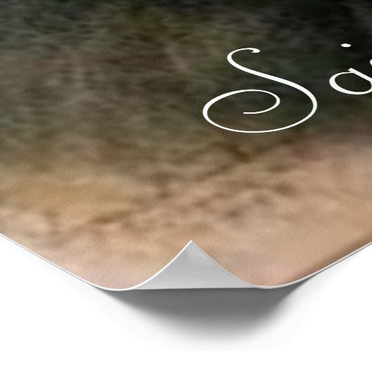 Saint Damien Print Poster (Ecke)