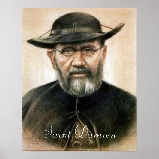 Saint Damien Print Poster (Vorne)